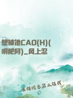 想被他CAO(H)(啊肥阿)