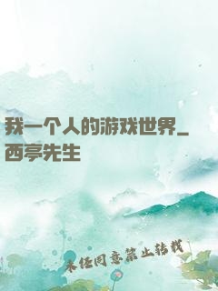 我一个人的游戏世界
