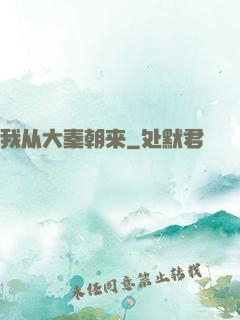 我从大秦朝来