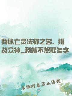 我以亡灵法师之名，挑战众神