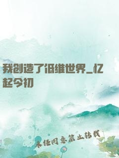 我创造了低维世界