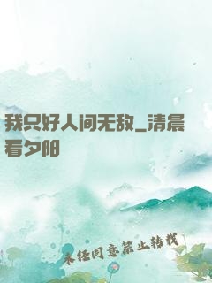 我只好人间无敌