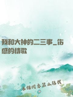 我和大神的二三事