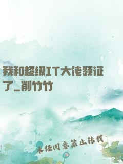 我和超级IT大佬领证了