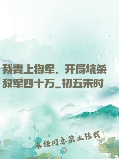 我妻上将军，开局坑杀敌军四十万