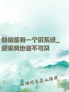 我怕是有一个假系统