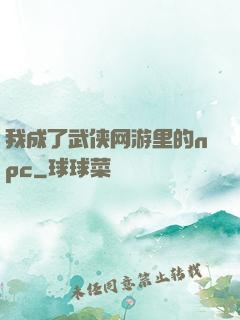 我成了武侠网游里的npc
