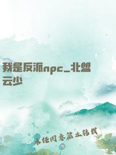 我是反派npc