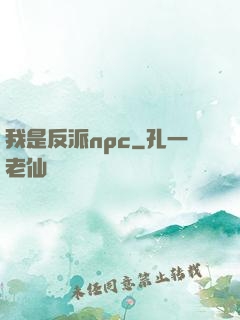 我是反派npc