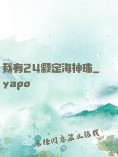 我有24颗定海神珠