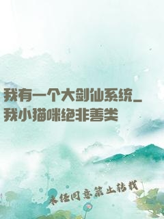 我有一个大剑仙系统
