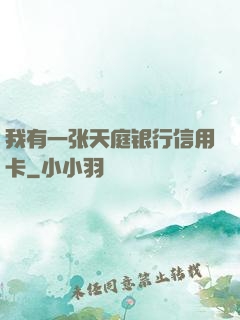 我有一张天庭银行信用卡
