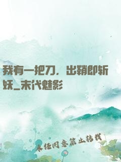 我有一把刀，出鞘即斩妖
