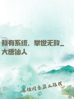 我有系统，举世无敌