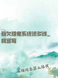 我欠猎鬼系统很多钱