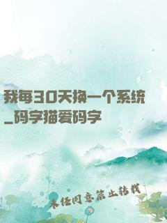 我每30天换一个系统