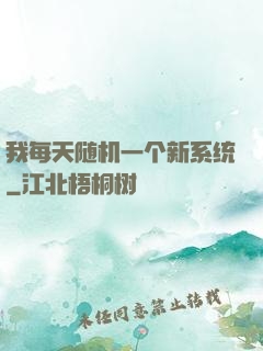 我每天随机一个新系统