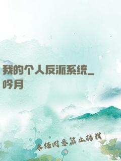 我的个人反派系统