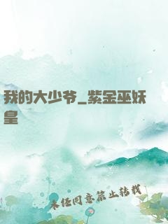 我的大少爷