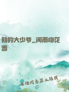 我的大少爷