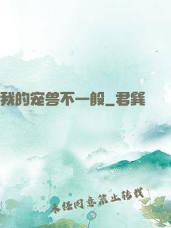 我的宠兽不一般