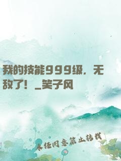 我的技能999级，无敌了！