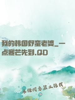 我的韩国野蛮老婆