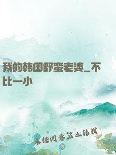 我的韩国野蛮老婆