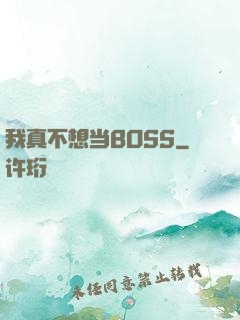 我真不想当BOSS
