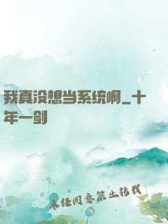 我真没想当系统啊