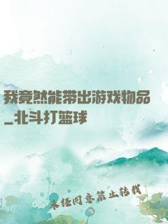 我竟然能带出游戏物品