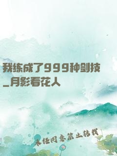 我练成了999种剑技