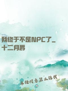 我终于不是NPC了