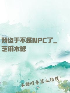 我终于不是NPC了