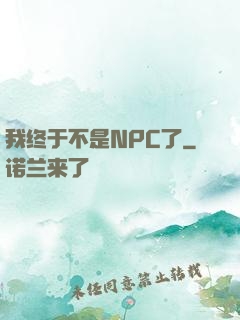 我终于不是NPC了