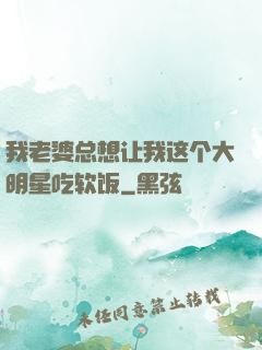 我老婆总想让我这个大明星吃软饭