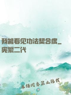 我能看见功法契合度