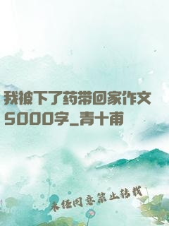 我被下了药带回家作文5000字