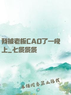 我被老板CAO了一晚上
