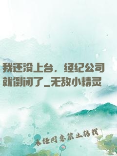 我还没上台，经纪公司就倒闭了