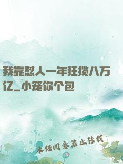 我靠怼人一年狂揽八万亿