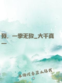 我，一拳无敌