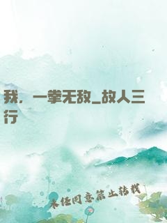 我，一拳无敌