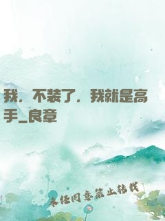 我，不装了，我就是高手