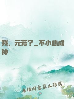 我，元芳？