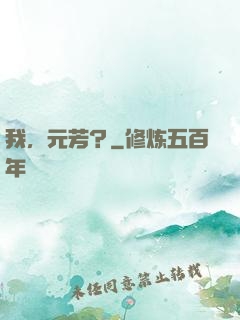 我，元芳？