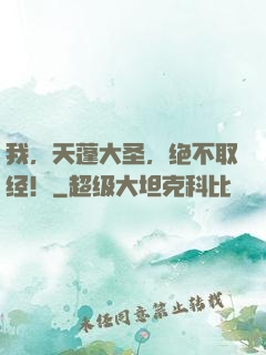 我，天蓬大圣，绝不取经！