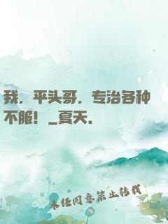 我，平头哥，专治各种不服！
