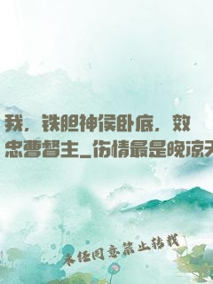 我，铁胆神侯卧底，效忠曹督主