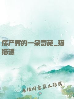 房产界的一朵奇葩
